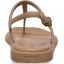 Crocs™ Miami Thong Sandal Milk Chocolate
