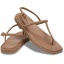 Crocs™ Miami Thong Sandal Milk Chocolate