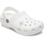 Crocs™ Jibbitz™ Iridescent Flower With Blue