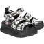 Hey Dude Delray Buckle Animal Black/White