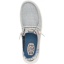Hey Dude Wendy Peak Chambray Woven Grey