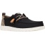 Hey Dude Wally Summer Linen Black/Walnut