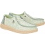 Hey Dude Wendy Espadrille Retro Palm Celadon Green/White