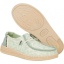 Hey Dude Wendy Espadrille Retro Palm Celadon Green/White