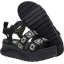 Hey Dude Delray Buckle Cottage Crochet Black/White
