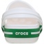 Crocs™ Crocband Clog T White/Green Ivy