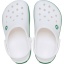 Crocs™ Crocband Clog T White/Green Ivy