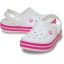 Crocs™ Crocband Clog T White/Pink Crush