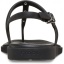 Crocs™ Miami Studded Thong Flip Black