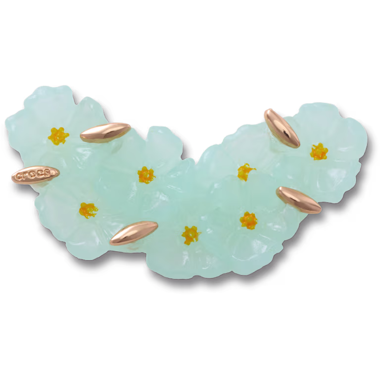 Crocs™ Jibbitz™ Blue Floral Cluster