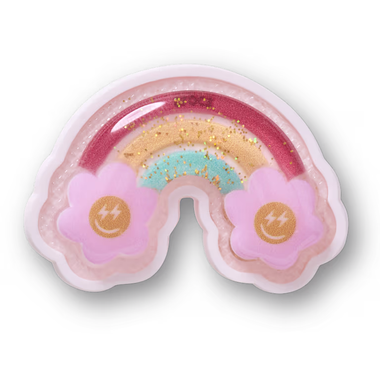 Crocs™ Jibbitz™ Squish Filled Daisy Rainbow